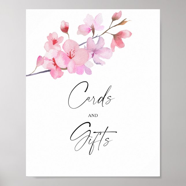 Sakura - Kort och gåvor Poster (Framsidan)