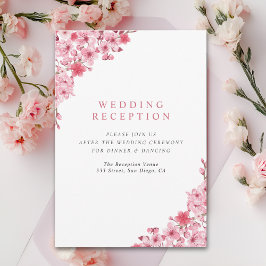 Sakura Love Wedding – Cherry Blossom Tilläggskort