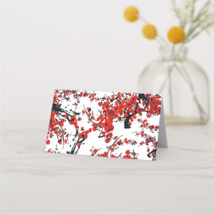 Sakura-mappat platskort placeringskort