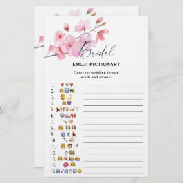 Sakura - möhippa emoji pictionary-spel