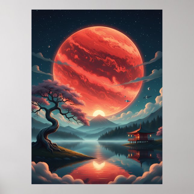 Sakura Moon Poster (Framsidan)