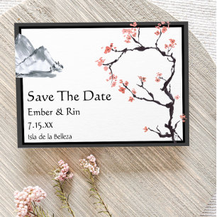 Sakura Mountain Avslappnad v2 Gräns Spara datum Datumet