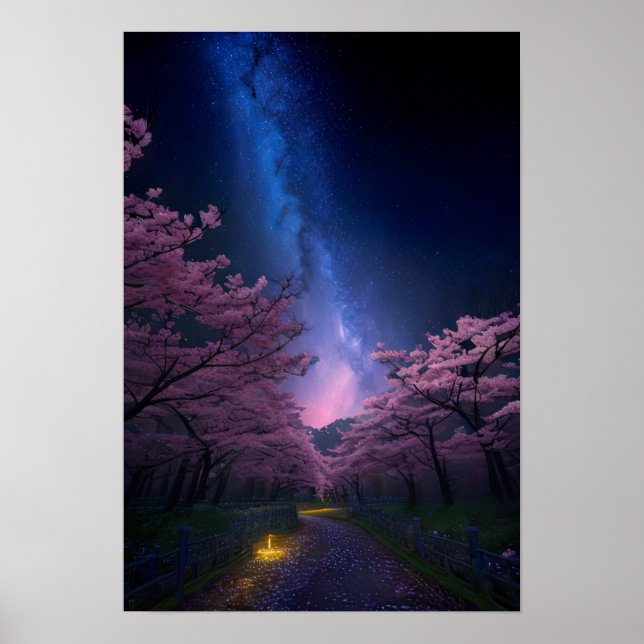 Sakura Nights Poster (Framsidan)