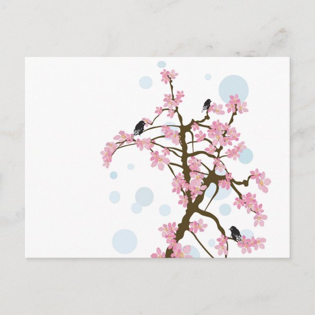 Sakura Postcard Vykort (Framsida)