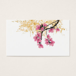 Sakura profilerar kortet visitkort