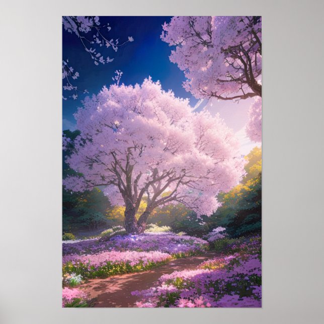 Sakura Radiance Poster (Framsidan)