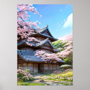 Sakura Retreat, traditionell landsförvisning Poster