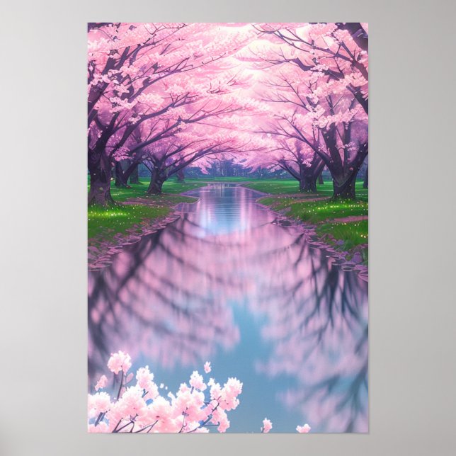 Sakura River Poster (Framsidan)