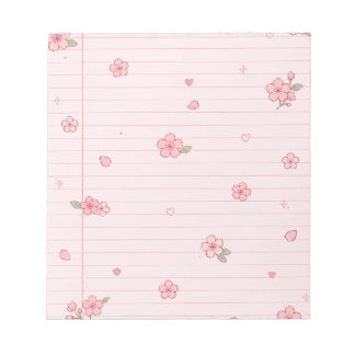 Sakura Rosa Anteckningsblock