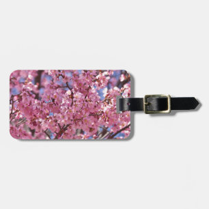 Sakura Rosa Cherry Blommar Himlar Bagagebricka