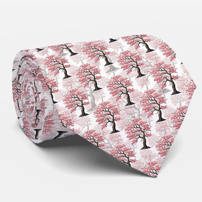 Sakura Rosa Cherry Blommar Träd Design Slips (Skapare uppladdad)