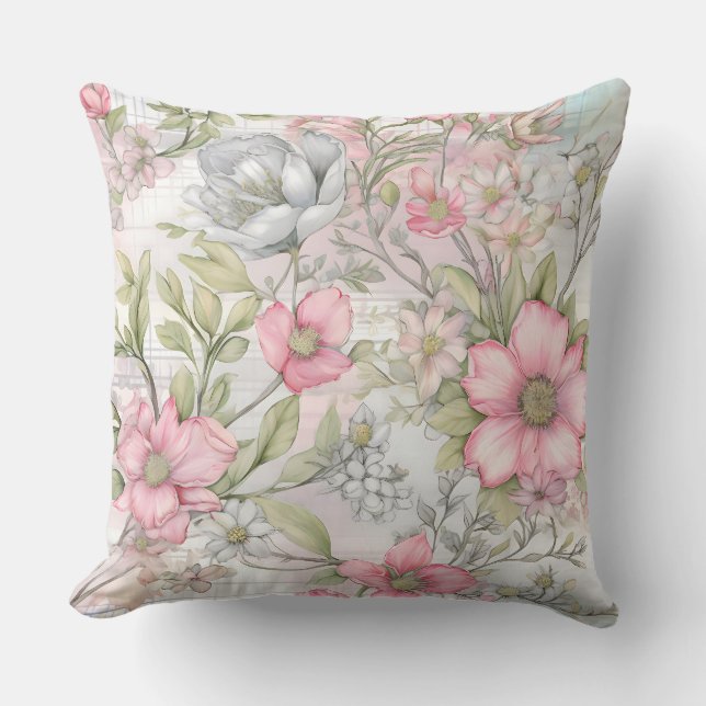 Sakura  Sergranat Botanical Kudde (Framsida)