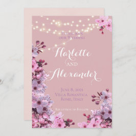 Sakura Theme Inbjudningar