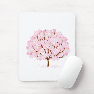 Sakura Träd i Fullt Bloom - Elegant Vår Design" Musmatta