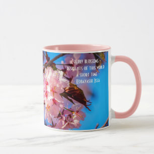 Sakura Träd i Rosa Bloom Mugg