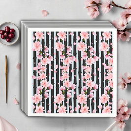 Sakura Vår Cherry Blommars Baby Shower Pappersservett