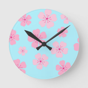 Sakura Wall Clock Rund Klocka