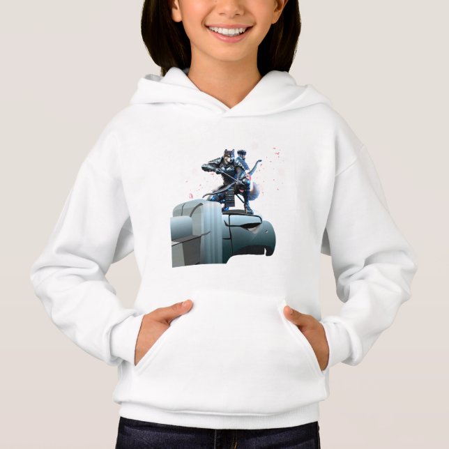 Sakura Warrior-4 T Shirt (Framsida)