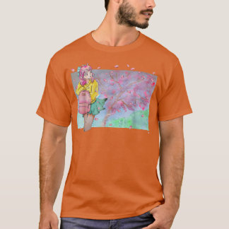 Sakura Watercolor Anime Manga Kawaii Pastel Goth A T Shirt