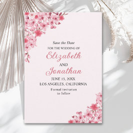 Sakura Wedding – Cherry Blossom Themed Spara Datumet
