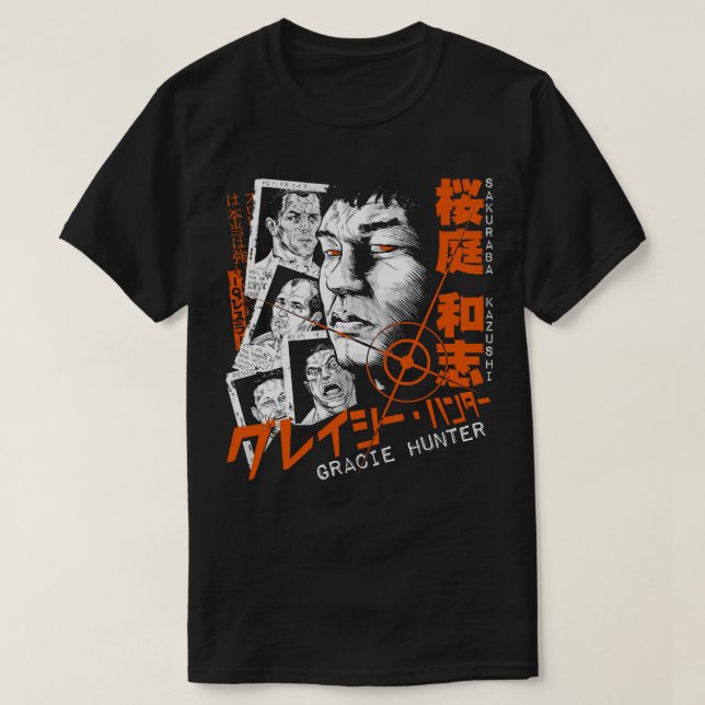 Sakuraba Gracie Hunter Essential T Shirt (Design framsida)