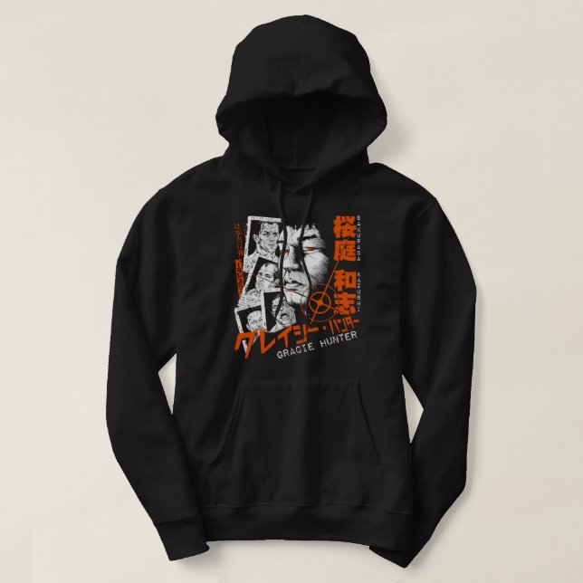 Sakuraba Gracie Hunter Essential T Shirt Hoodie (Design framsida)