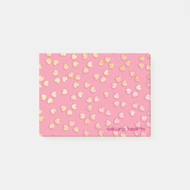 sakuradhjärtan - Post-it Notes-knappsats Block (Framsida)