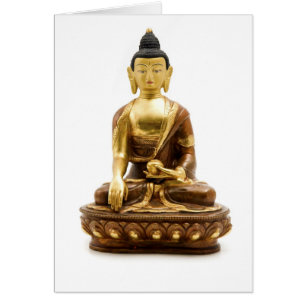 Sakyamuni Buddha Hälsningskort