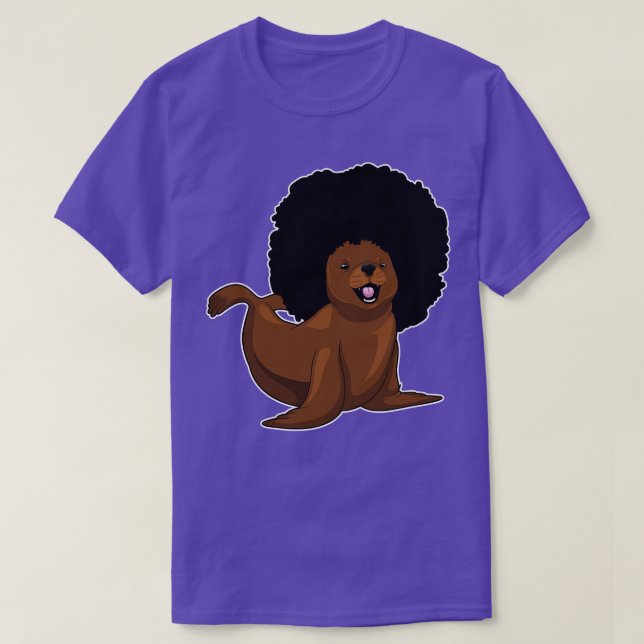 Sal Afro Hairs T Shirt (Design framsida)