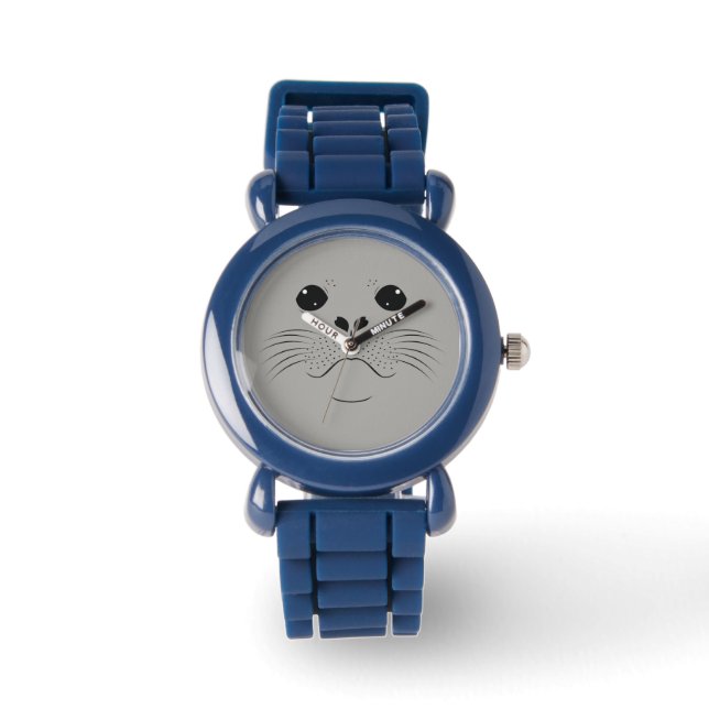 Sal ansikte silhouette armbandsur (Framsida)