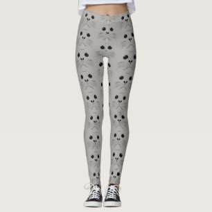 Sal ansikte silhouette leggings