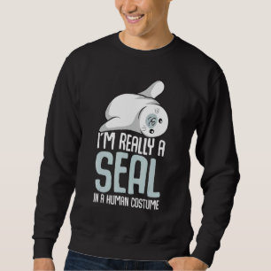 Sal Costume Sea Lejonare Sälar Girls Boys Women Lång Ärmad Tröja