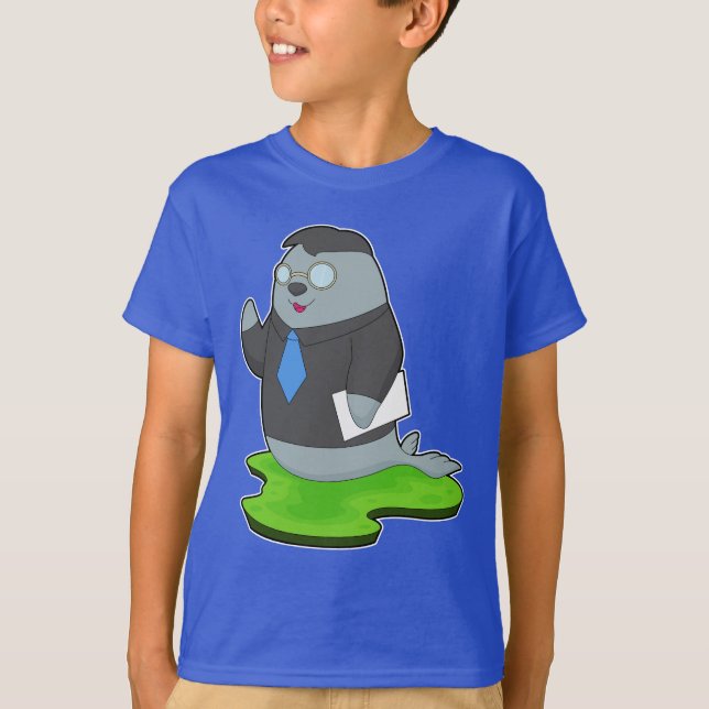 Säl Sekretess Not T Shirt (Framsida)