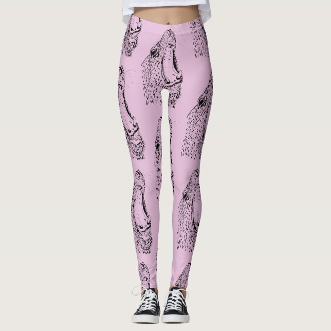 Säl Skrik Leggings (Framsida)