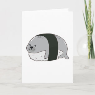 Säl som Sushi Kort