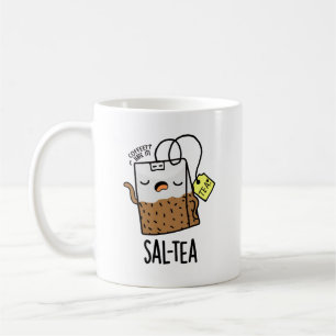 Sal-tea Funny Tea Pun Kaffemugg