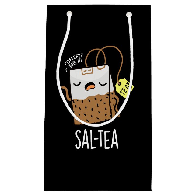 Sal-tea Funny Tea Pun Mörk BG (Framsidan)