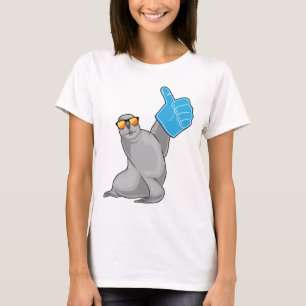Säl Tummen upp T Shirt