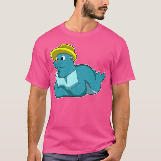 Sal vid Walking med Karta T Shirt