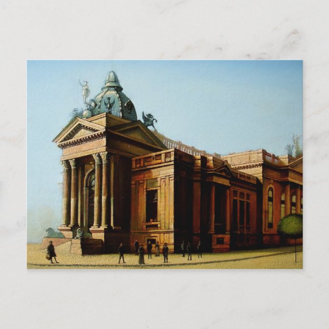 Sala cu Orga Vykort (Framsida)