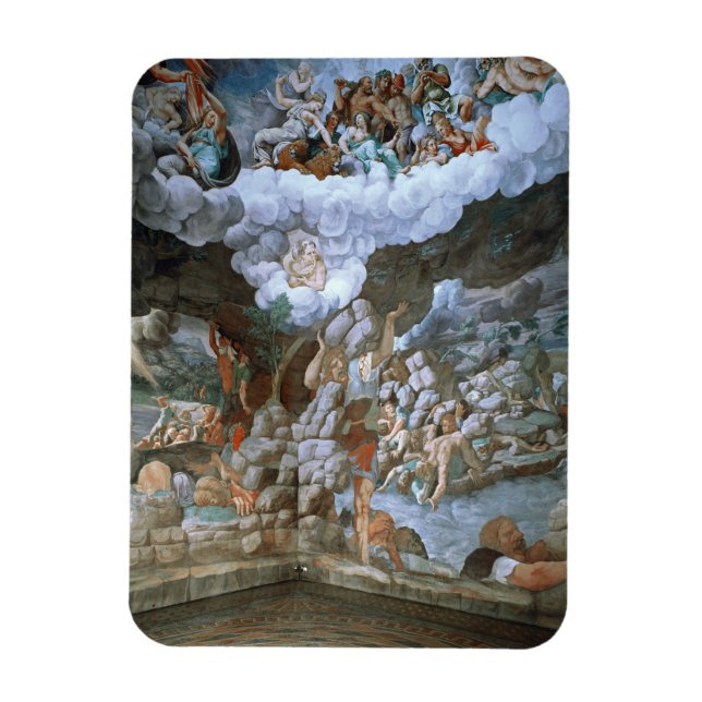Sala dei Giganti (fresco) (se även 78482-88) Magnet (Vertikal)