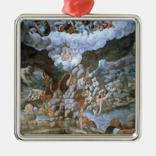 Sala dei Giganti (frescoen) (se också 78482-88), Julgransprydnad Metall