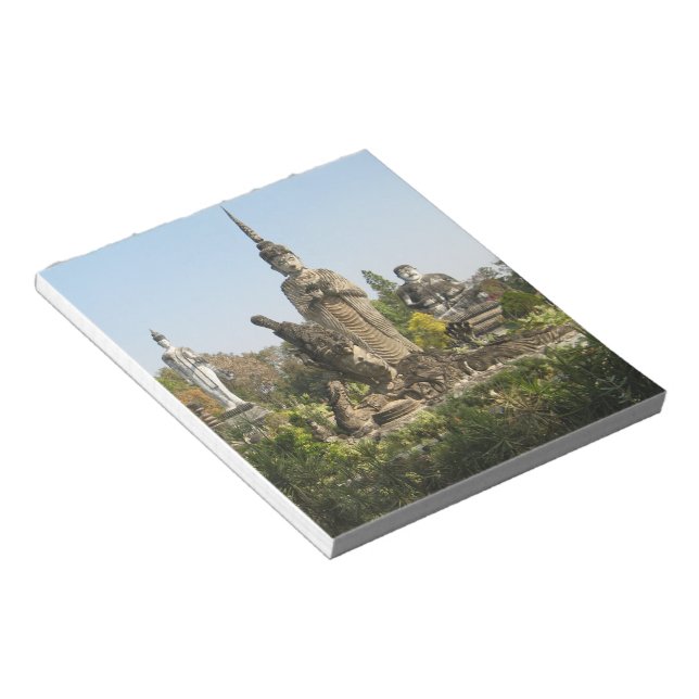 Sala Keo Kou, Nong Khai, Thailand Anteckningsblock (Vinklad)