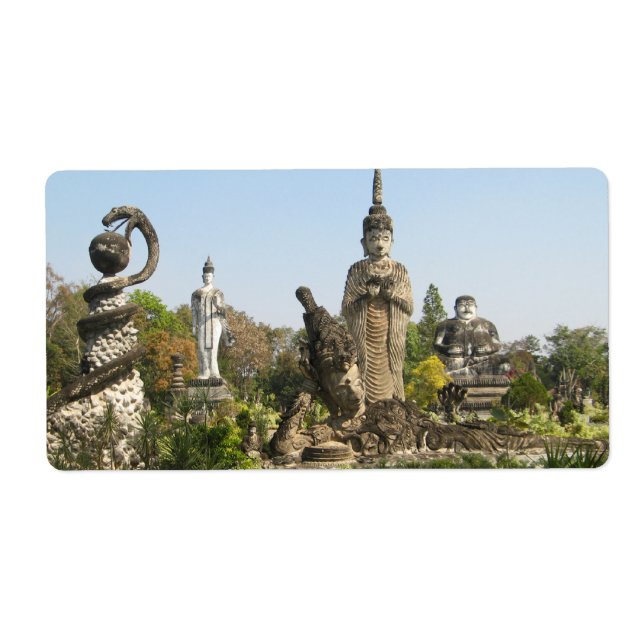 Sala Keo Kou, Nong Khai, Thailand Fraktsedel (Framsidan)