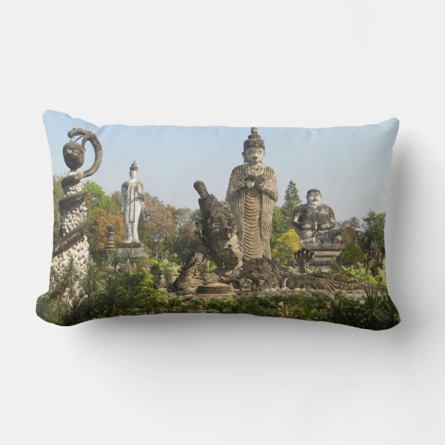 Sala Keo Kou, Nong Khai, Thailand Lumbarkudde (Framsida)