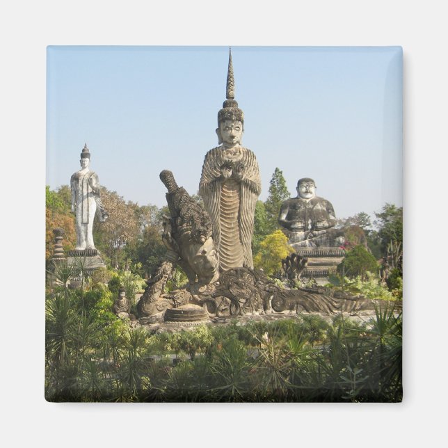 Sala Keo Kou, Nong Khai, Thailand Magnet (Framsidan)