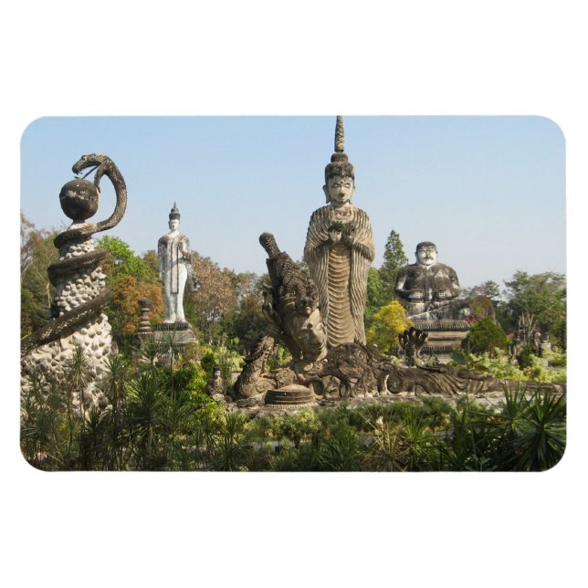 Sala Keo Kou, Nong Khai, Thailand Magnet (Horisontell)