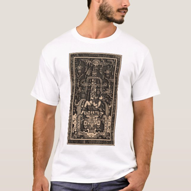 Sala Tumba de Pakal3 T-shirt (Framsida)