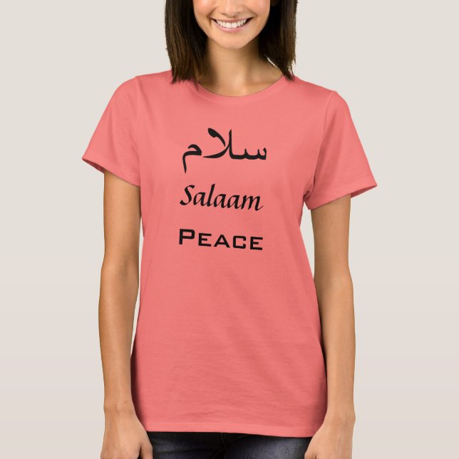 Salaam, fred t-shirt (Framsida)
