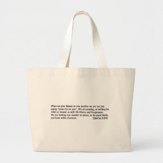 Salaam Message Bag Jumbo Tygkasse